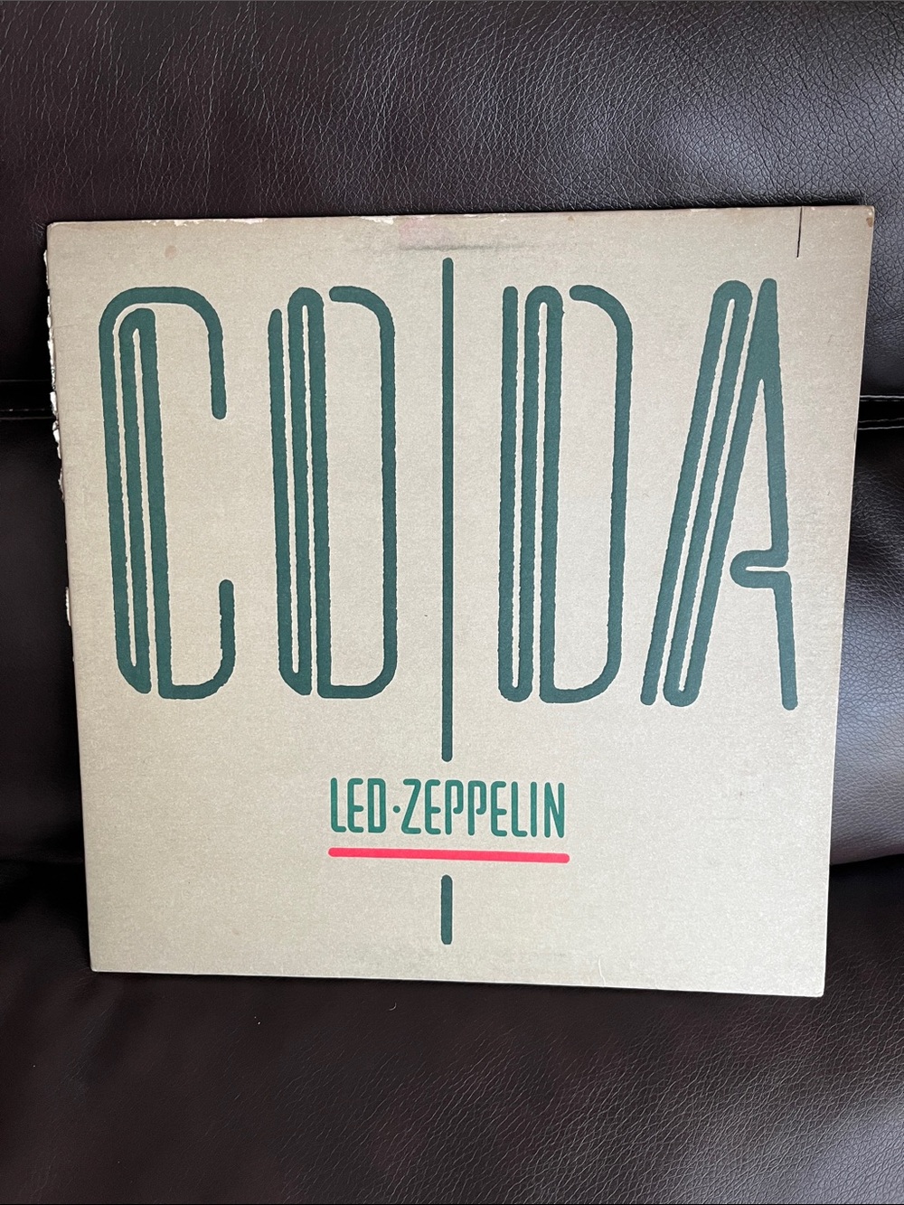 LED-Zeppelin CODA Vinyl Record